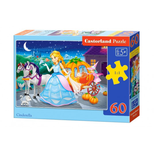 Puzzle 60 pcs. Cinderella