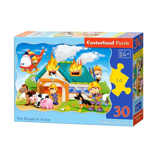 Puzzle 30 pcs. Fire Brigade in Action