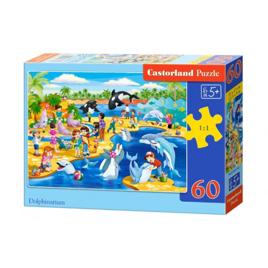 Puzzle 60 pieces Dolphinarium