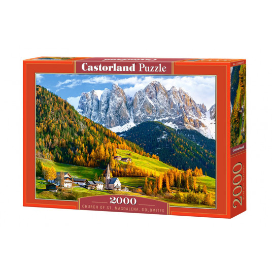Dėlionė 2000 vnt. Magdalenos bažnyčia, Dolomitai
