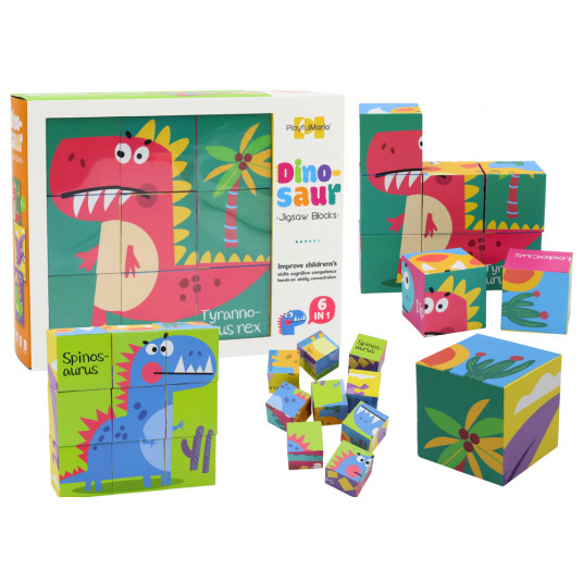 Edukacinės dėlionės , 6in1 , 9 elementai