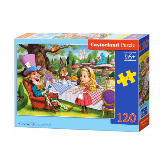 Dėlionė Castorland Alice in Wonderland, 120 dalių