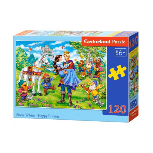 Dėlionė Castorland Snow White, 120 dalių