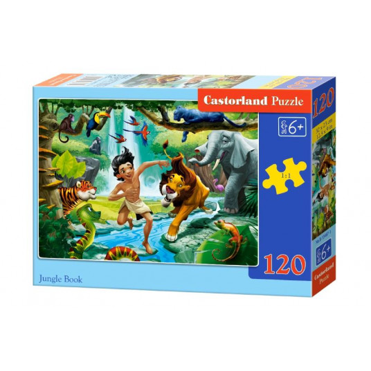 Dėlionė Castorland Jungle Book, 120 dalių