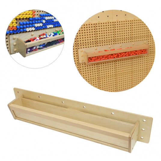 Masterkidz medinė lentyna 80 cm