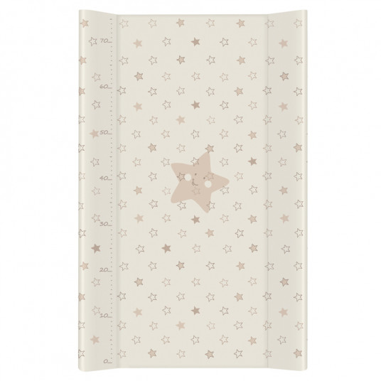 Hard changing mat - STARS - 70 cm