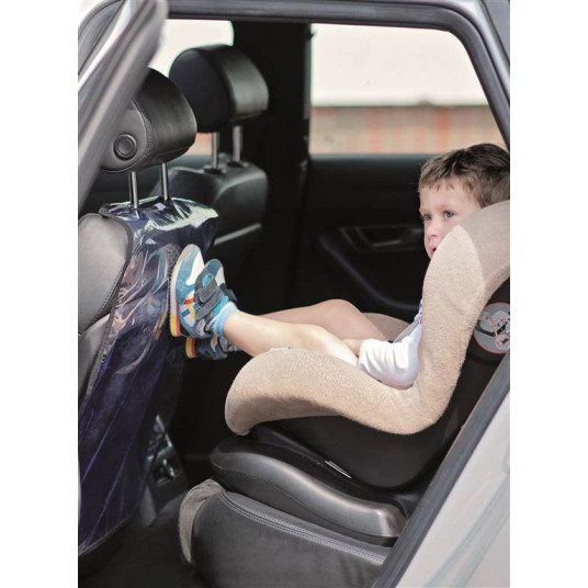 Protects the seat back against dirt