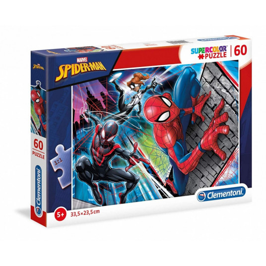 Puzzle 60 pcs Super Color - Spider-Man