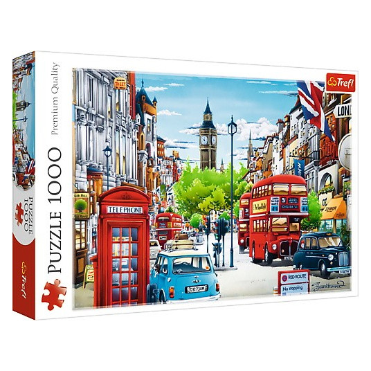 Puzzle 1000 elements - London street