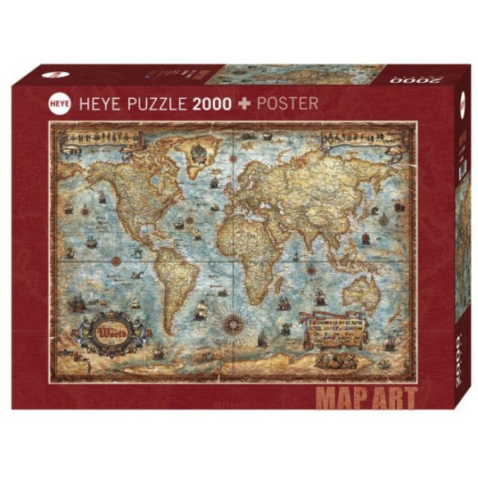 Puzzle 2000 elements World