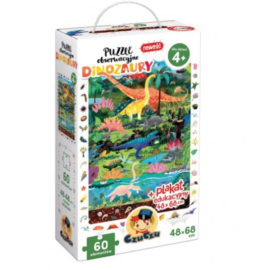 Puzzle Observation Dinosaurs