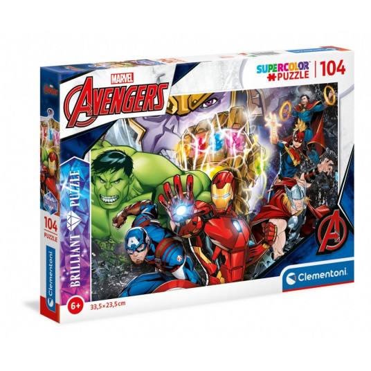 Puzzles 104 elements Marvel