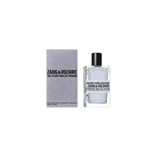 Zadig & Voltaire This is Him! Vibes of Freedom Eau De Toilette 100 ml (man)