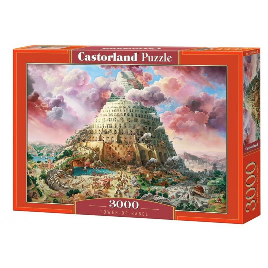Puzzle 3000 pcs Tower of Babel