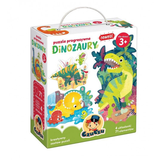 Czuczu Progressive puzzl es - Dinosaurs