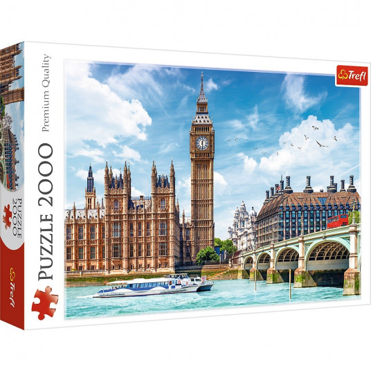 Puzzle 2000 elements Big Ben Londyn Anglia