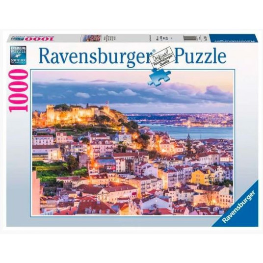 Puzzle 2D 1000 elementów Vista su Lisbona