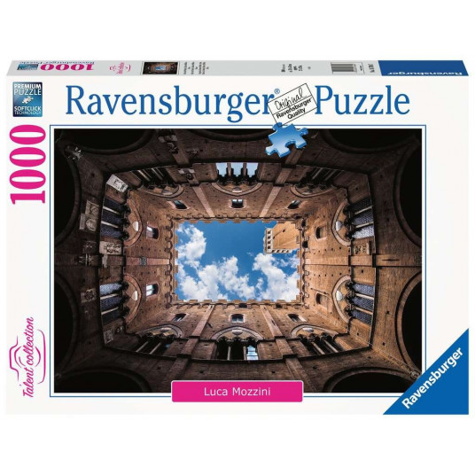 Puzzle 2D 1000 elements: Palazzo Pubblico, Italy