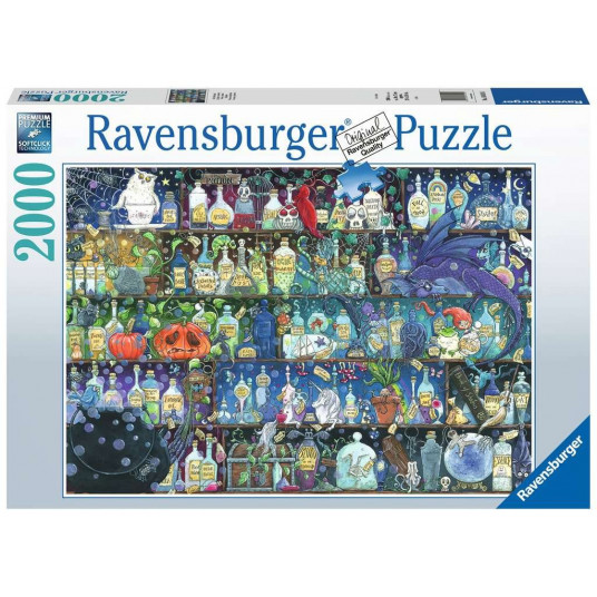 Puzzle 2D 2000 elements: Poison and mixtures