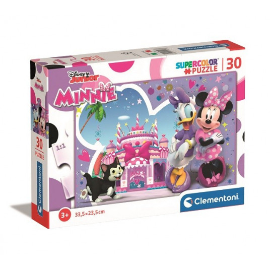 Puzzle 30 elements Super Color, Minnie