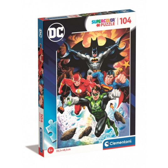 Puzzle 104 elements Super Color DC Comics