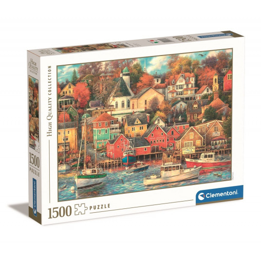 Puzzle 1500 elements High Quality, Good Times Harbor