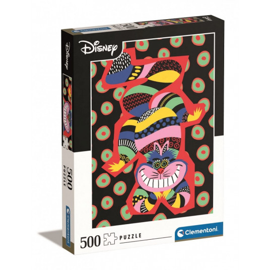 Puzzle 500 elements High Quality, The Cheshire Cat