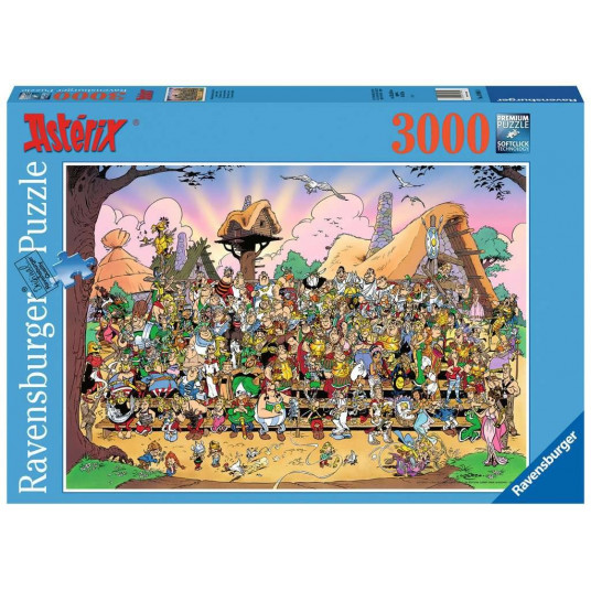 Puzzle 2D 3000 Elements: Asterix Universe
