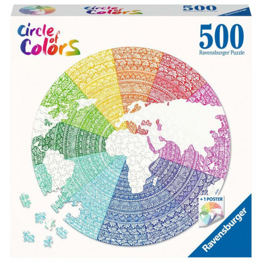 Puzzle 500 elements Mandala