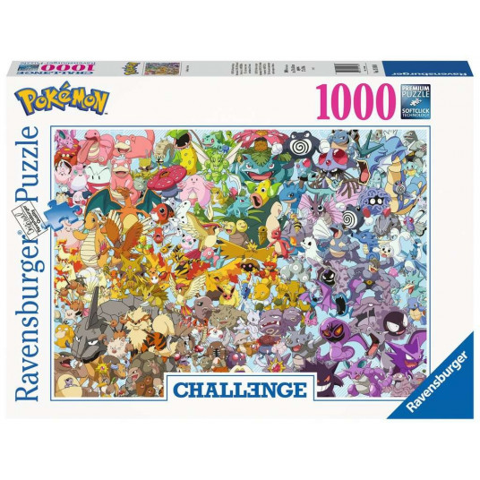 Puzzle 1000 elements Challenge Pokemon