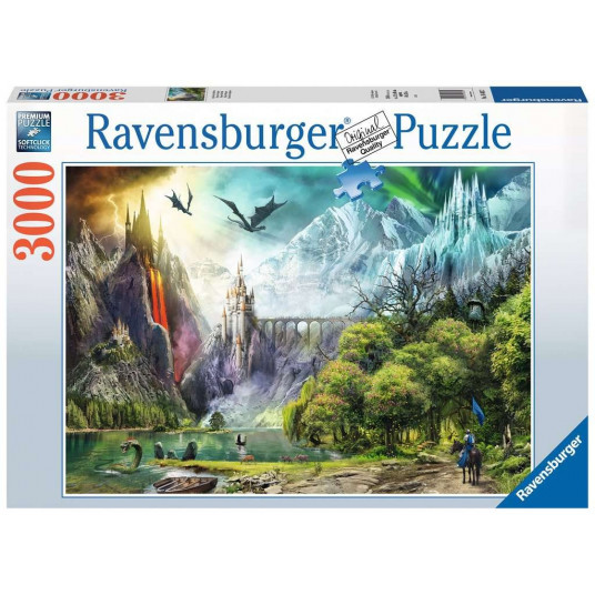 Puzzle 3000 elements The reign of dragons