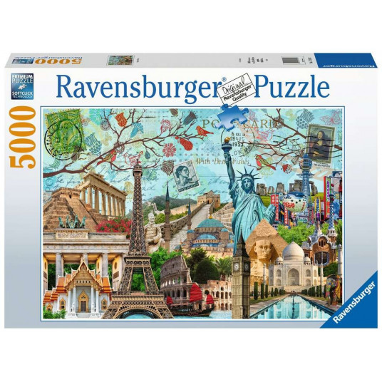 Puzzle 5000 elements Large city