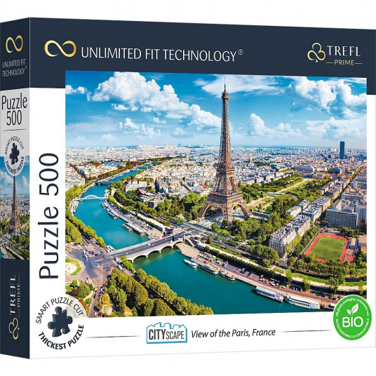 Puzzle 500 elements UFT City view Paris France