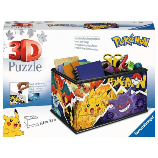 Puzzle 216 elements 3D Pokemon box
