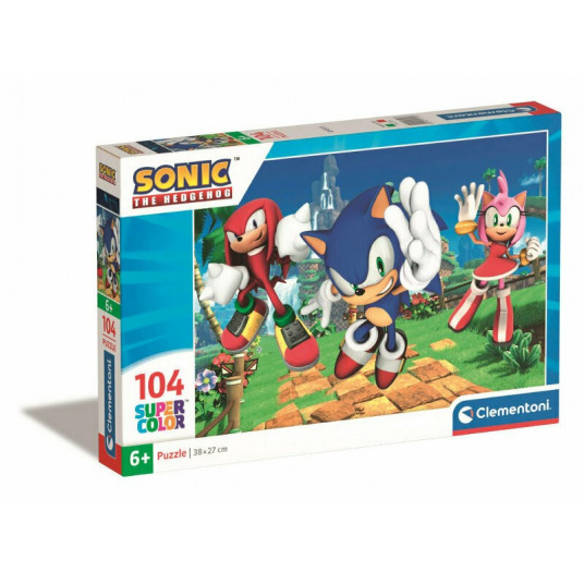 Puzzle 104 elements Sonic