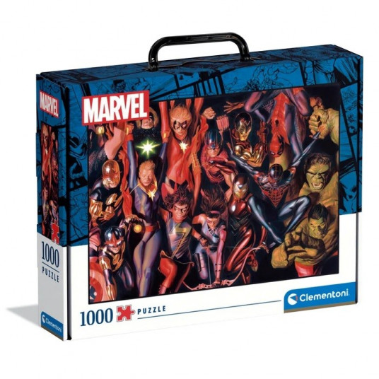 Puzzle 1000 elements Brief Case Marvel