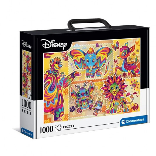 Puzzles 1000 elements Brief Case Disney Classic