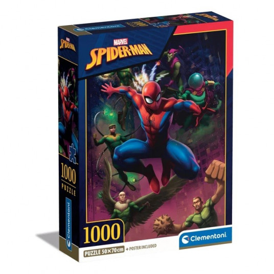 Puzzles 1000 elements Comapact Spiderman