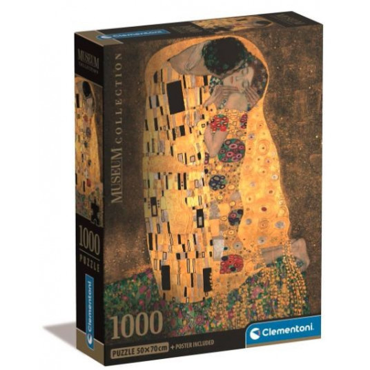 Puzzle 1000 elements Compact Museum Il Bacio