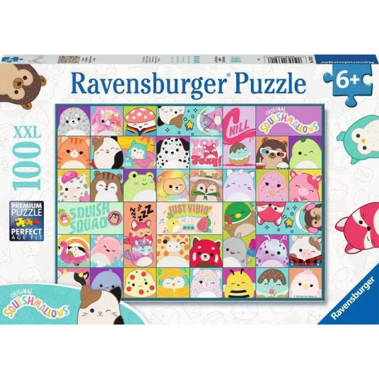 Puzzles 100 elements Squishmallows