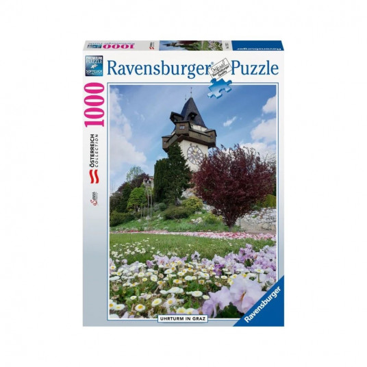 Puzzles 1000 elements Uhrturm Graz