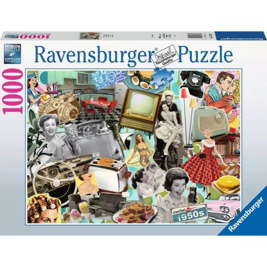 Puzzles 1000 elements The 50s