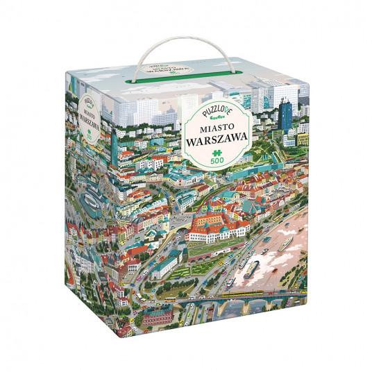 Puzzle Puzzlove City of Warsaw 500 pcs