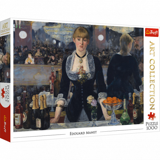 Puzzles 1000 elements Bar at the Folies-Bergere Manet Art Collection