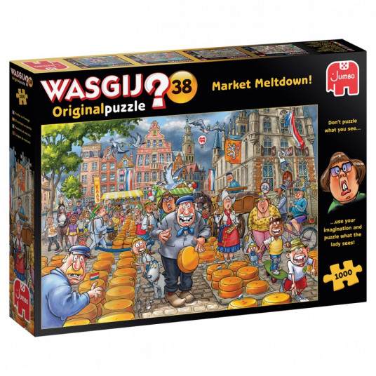 Puzzle 1000 elements Wasgij Original On the market place