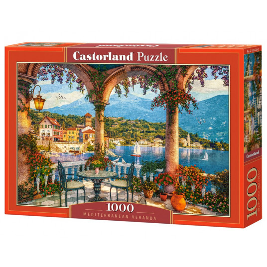 Puzzles 1000 elements Mediterranean Veranda