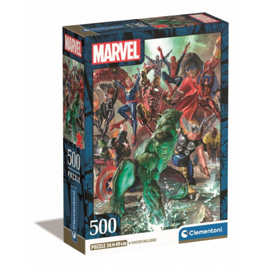 Puzzles 500 elements Compact The Avengers