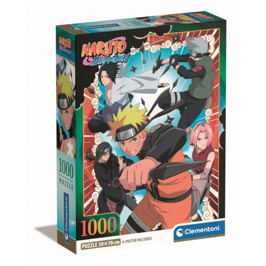 Puzzles 1000 elements Compact Anime Naruto Shippuden