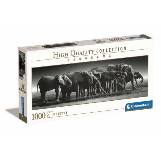 Puzzles 1000 elements Panorama High Quality Herd of Giants