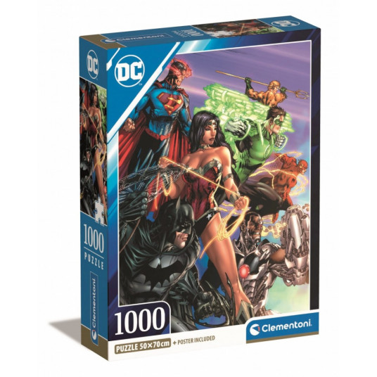 Puzzles 1000 elements Compact DC Comics (Justice League)